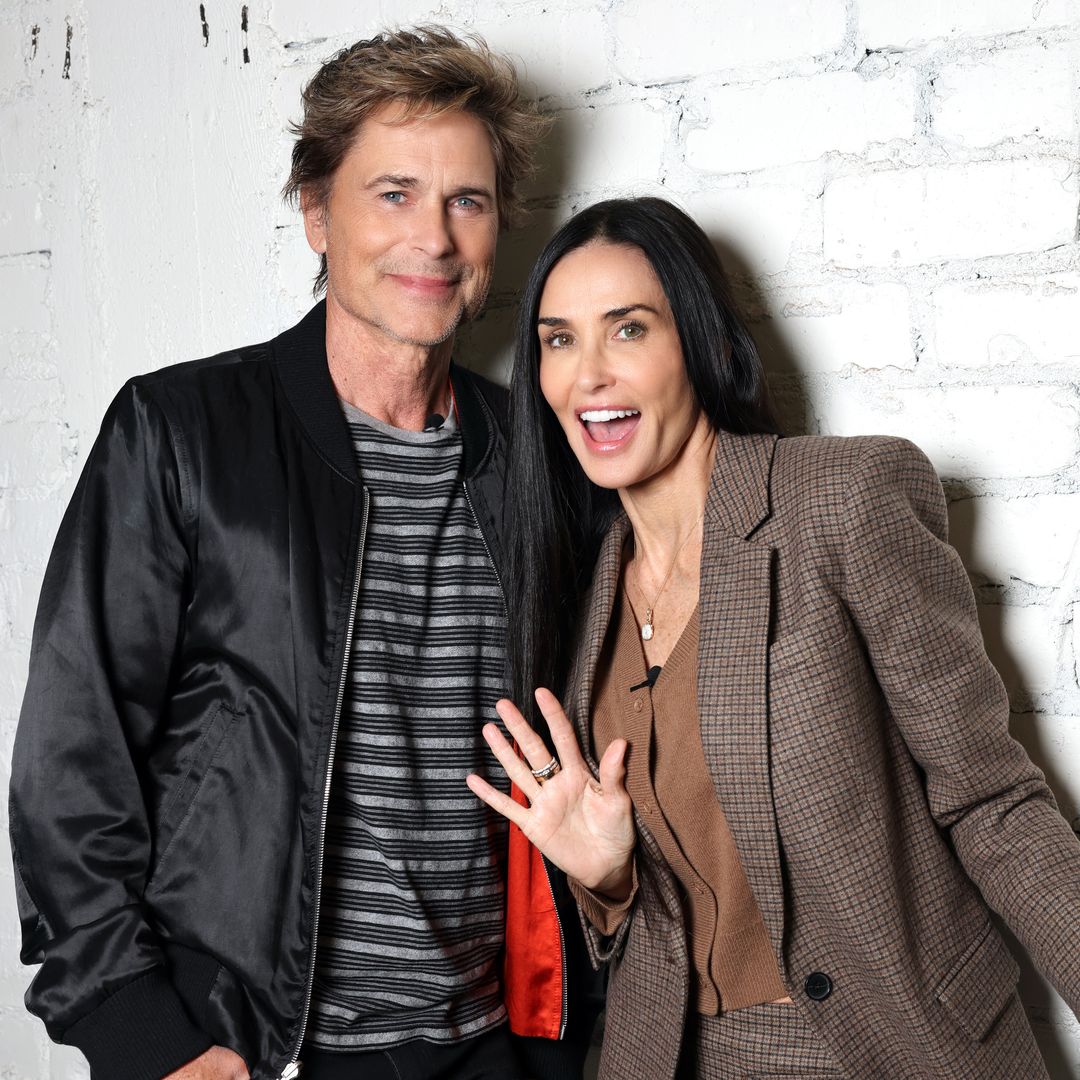 El emotivo reencuentro de Demi Moore y Rob Lowe casi 40 años después de su última película juntos