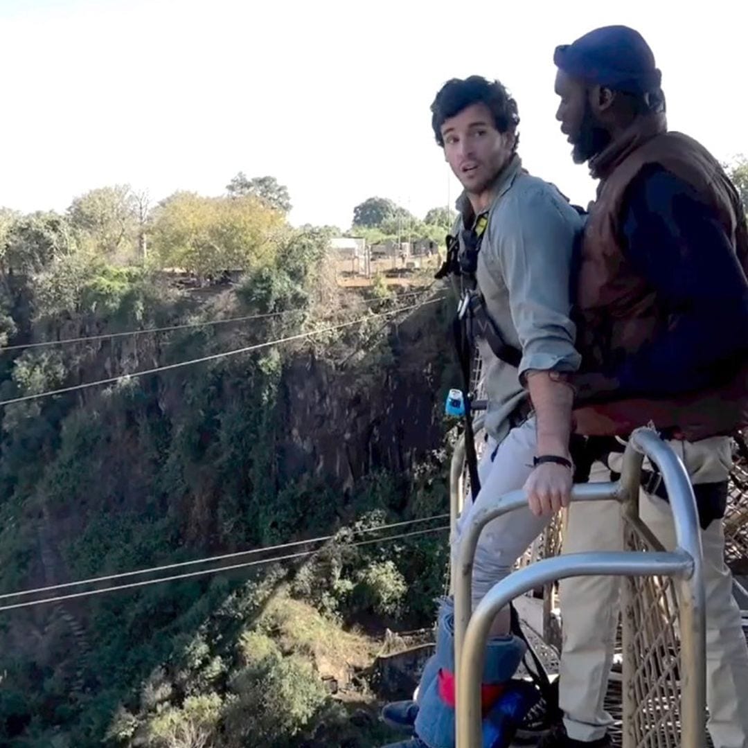 ¡Saltando al vacío! No te pierdas el vídeo de Iñigo Onieva haciendo 'puenting' durante su luna de miel