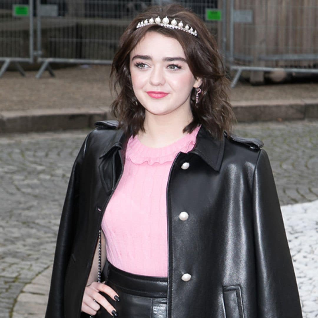 Maisie Williams ya llevó antes que nadie el jersey viral