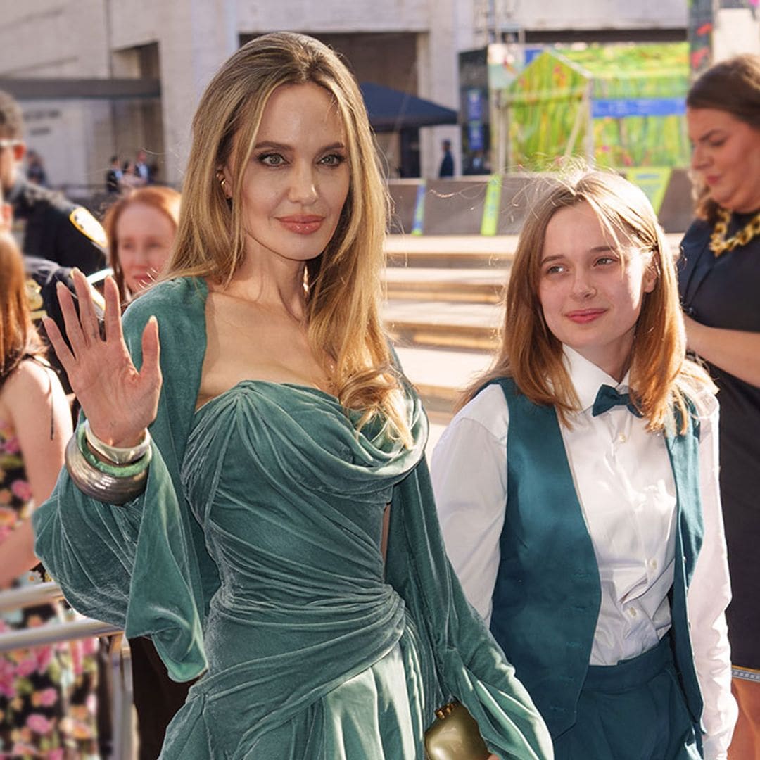 Angelina Jolie, una diosa en el Olimpo del teatro junto a su hija Vivienne