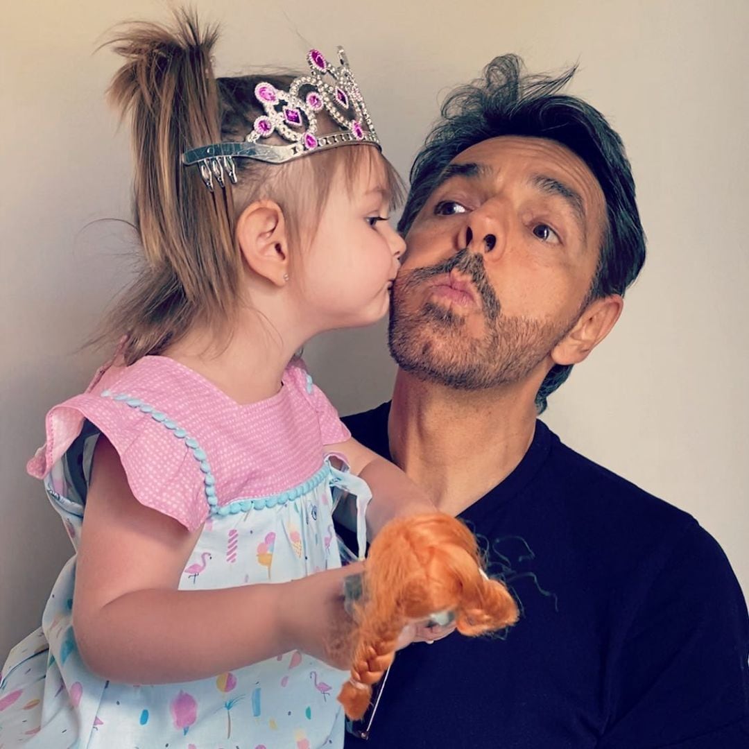 Eugenio Derbez derrite las redes con su cariñosa felicitación para su nieta, Kailani