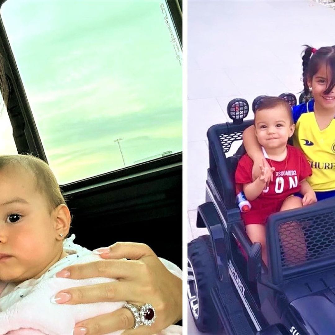 ¡Cómo ha crecido Bella! El vídeo más simpático de la hija pequeña de Georgina al volante de su minicoche