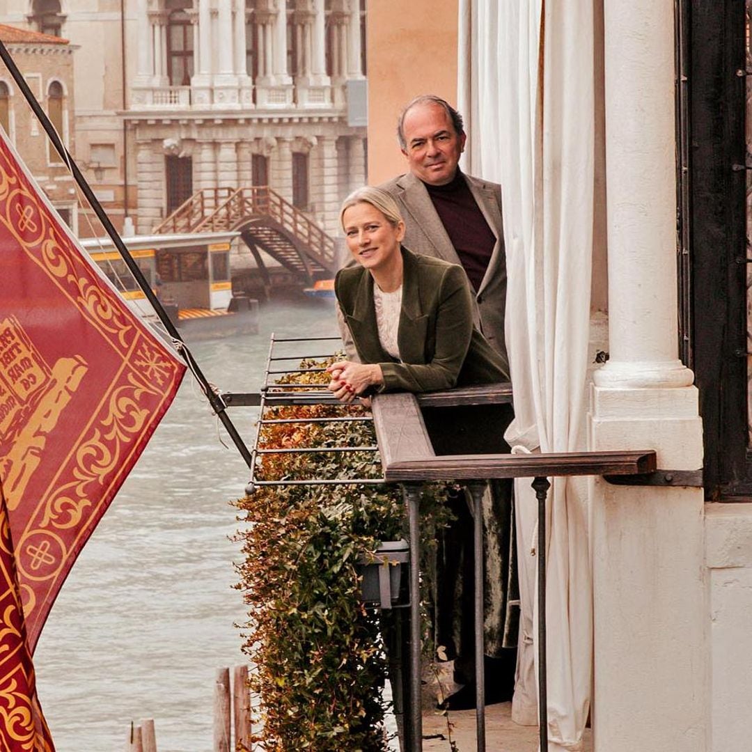 La casa ¡HOLA! de la semana: Entramos en el Palazzo Falier, la joya renacentista de Giovanni y Servane Giol a orillas del gran canal de Venecia