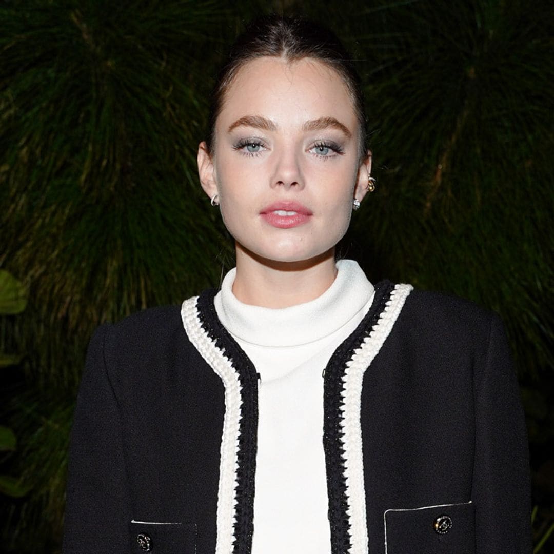 El look de Kristine Froseth, la belleza natural que se codea con Carlota Casiraghi