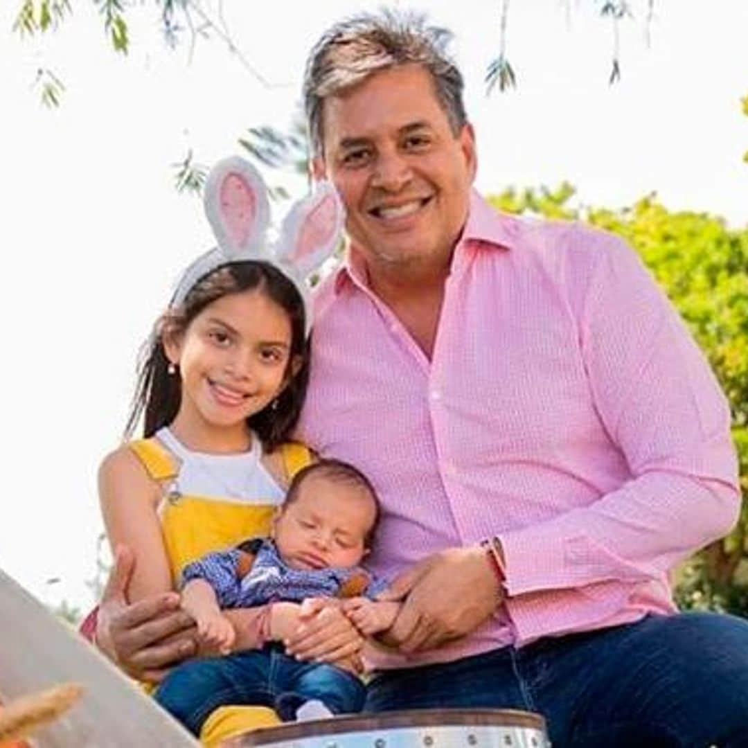 Daniel Sarcos se reencuentra con su hija en casa de ‘Chiqui’ Delgado y Jorge Ramos