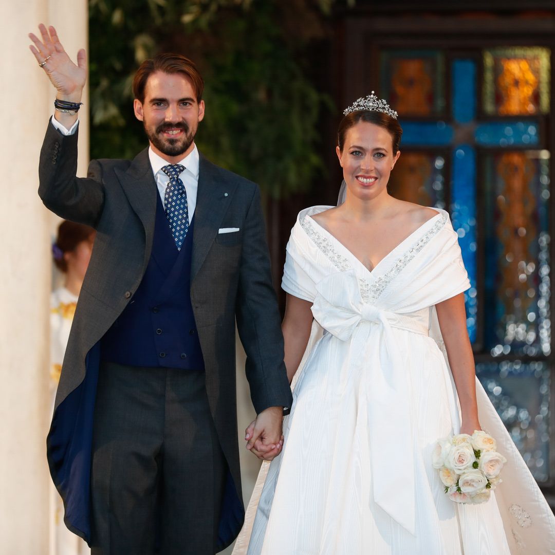 Recordamos la última gran boda en la Familia real griega: la de Philippos de Grecia y Nina Flohr hace tres años