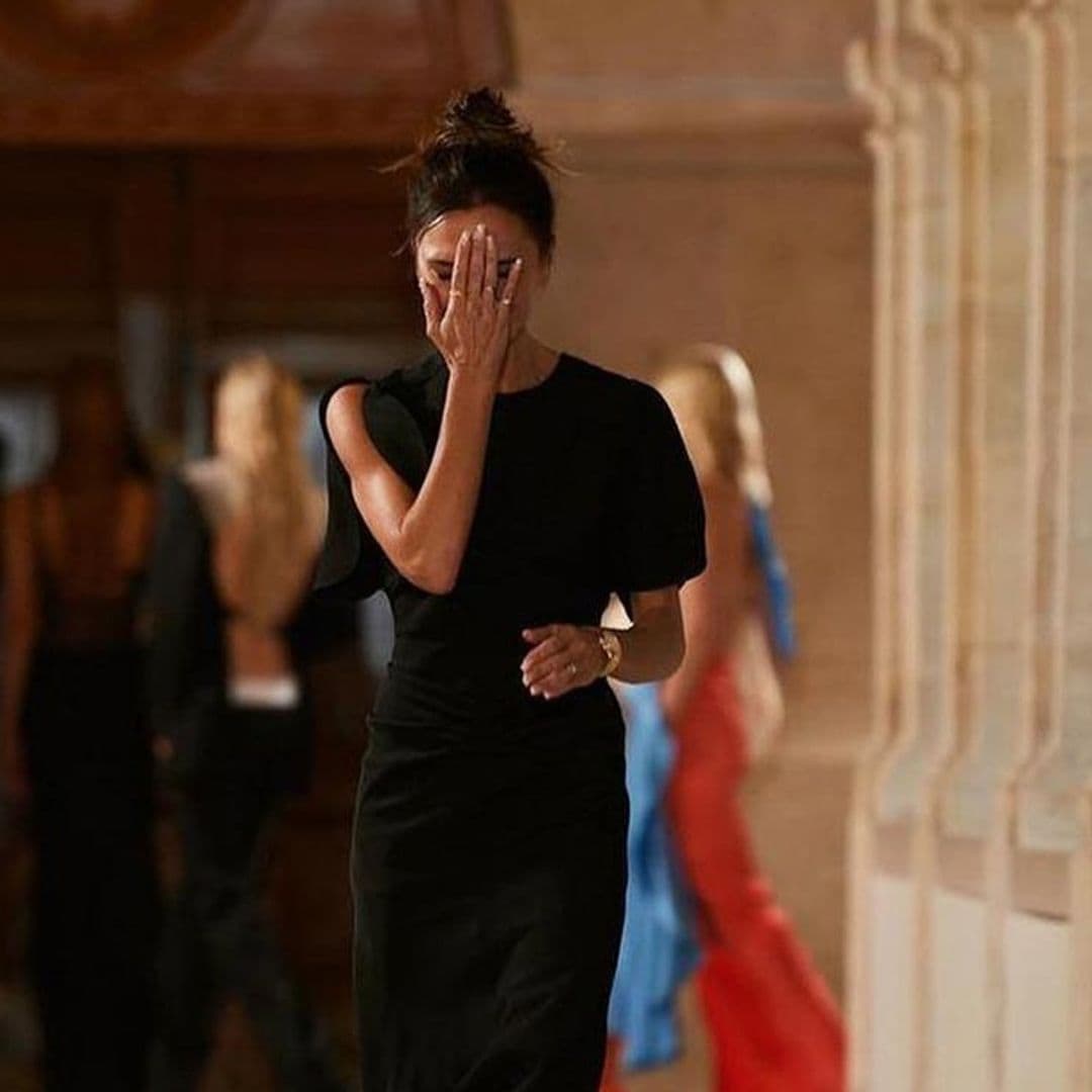 Lo que esconden las lágrimas de Victoria Beckham después de su primer desfile en París