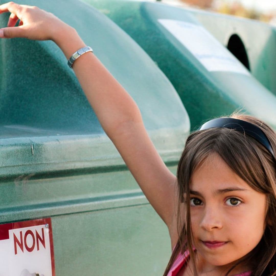 ense ar a tus hijos a reciclar el vidrio 