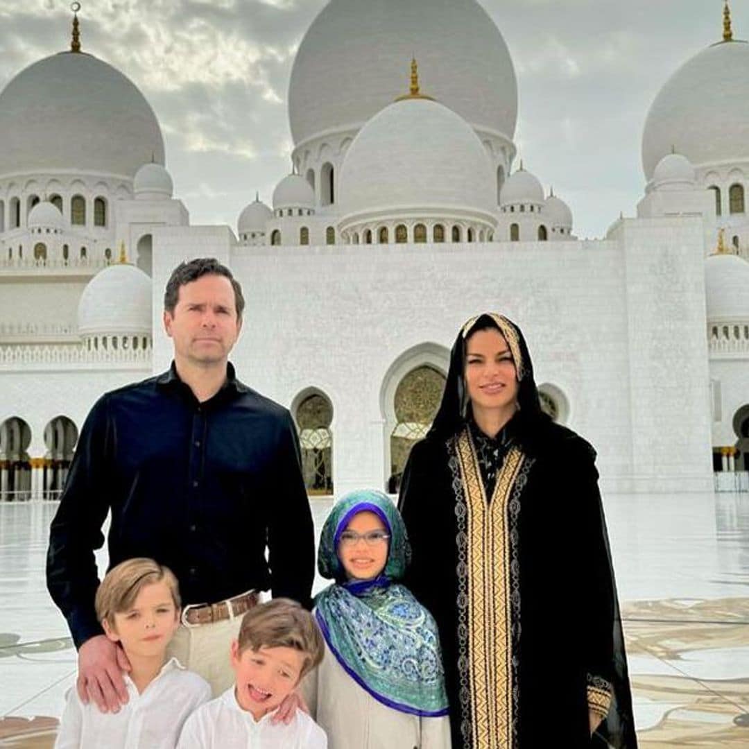 La lujosa aventura familiar de Bárbara Coppel en Abu Dhabi