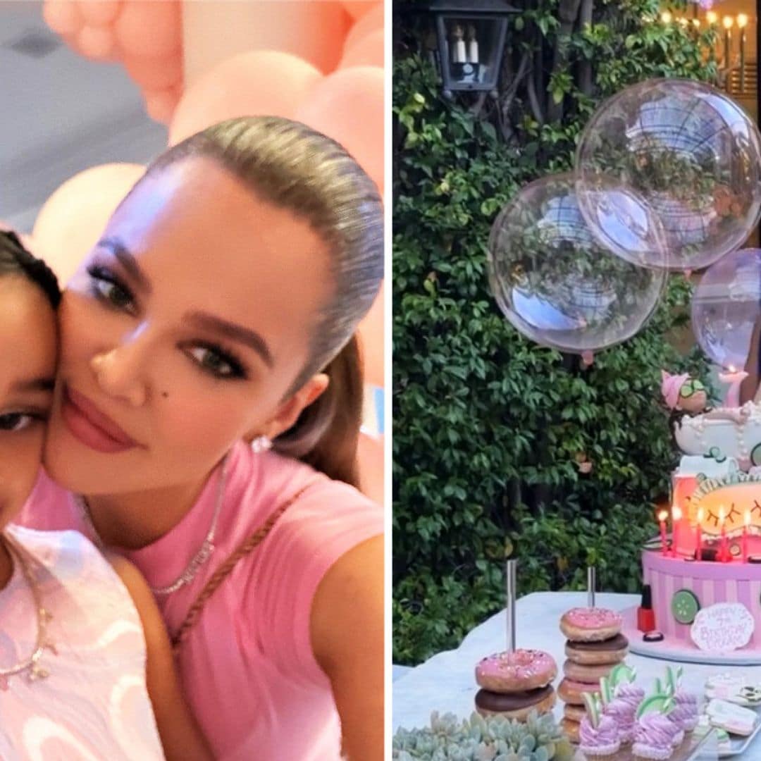 La impresionante fiesta que Kim y Khloé Kardashian le han preparado a su sobrina por su cumpleaños, ¡con sesión de belleza y spa!