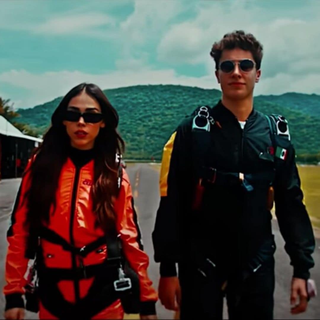 Danna Paola y Juanpa Zurita, los detalles de su aventura por los aires