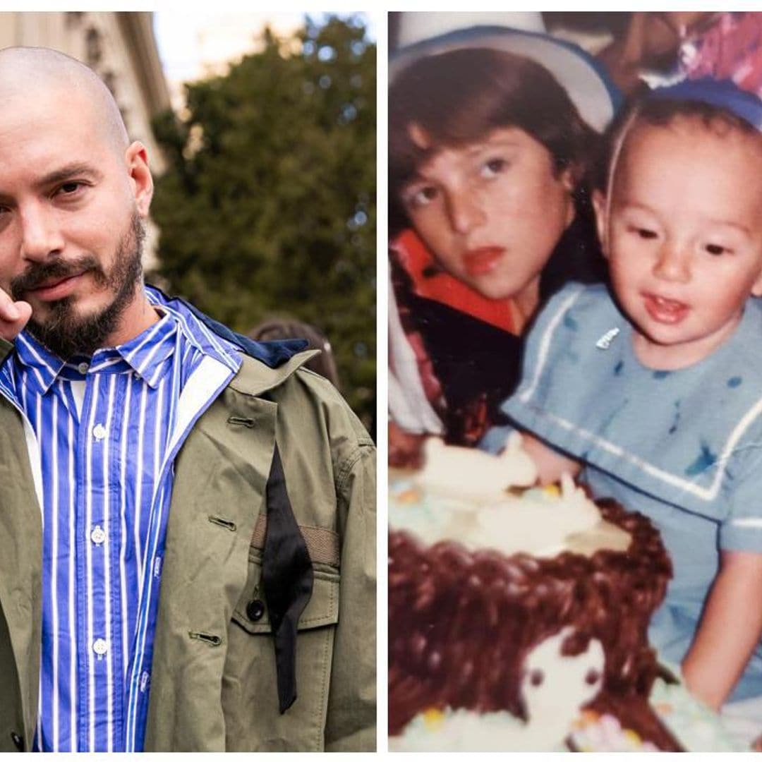 J Balvin celebra su cumpleaños 35 con su foto más tierna