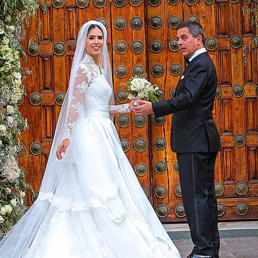 Con inspiración 'royal' y desmontable: los detalles del vestido de novia de Josefina Vargas Llosa