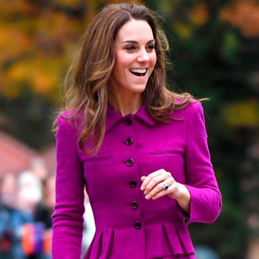 Kate Middleton recupera el traje de chaqueta que tardó dos años en estrenar