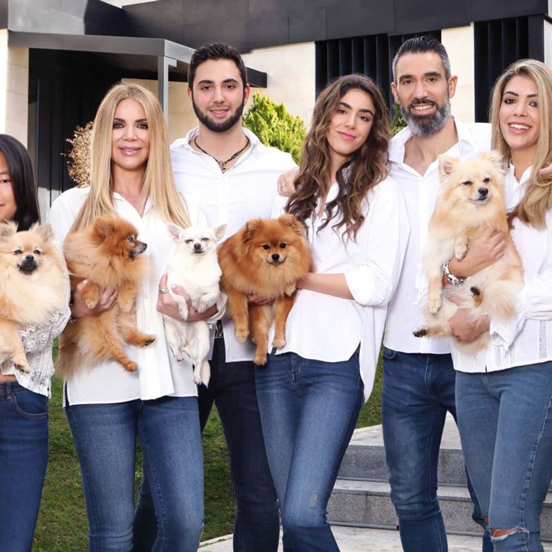 Ingrid Asensio y Fernando Sanz nos presentan a su familia un año después de la triste pérdida de Lorenzo Sanz