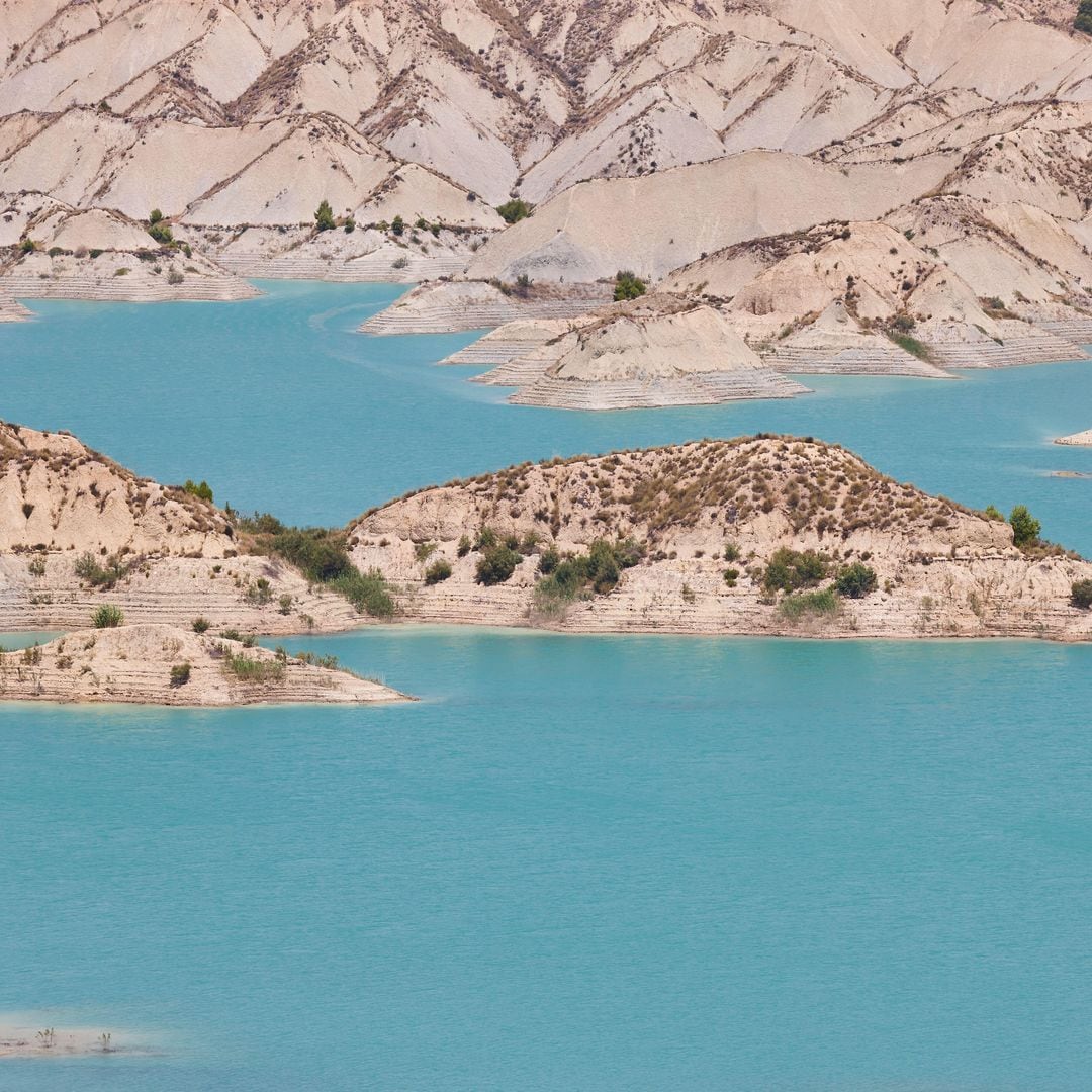 Paisaje lunas en Gebas, Murcia