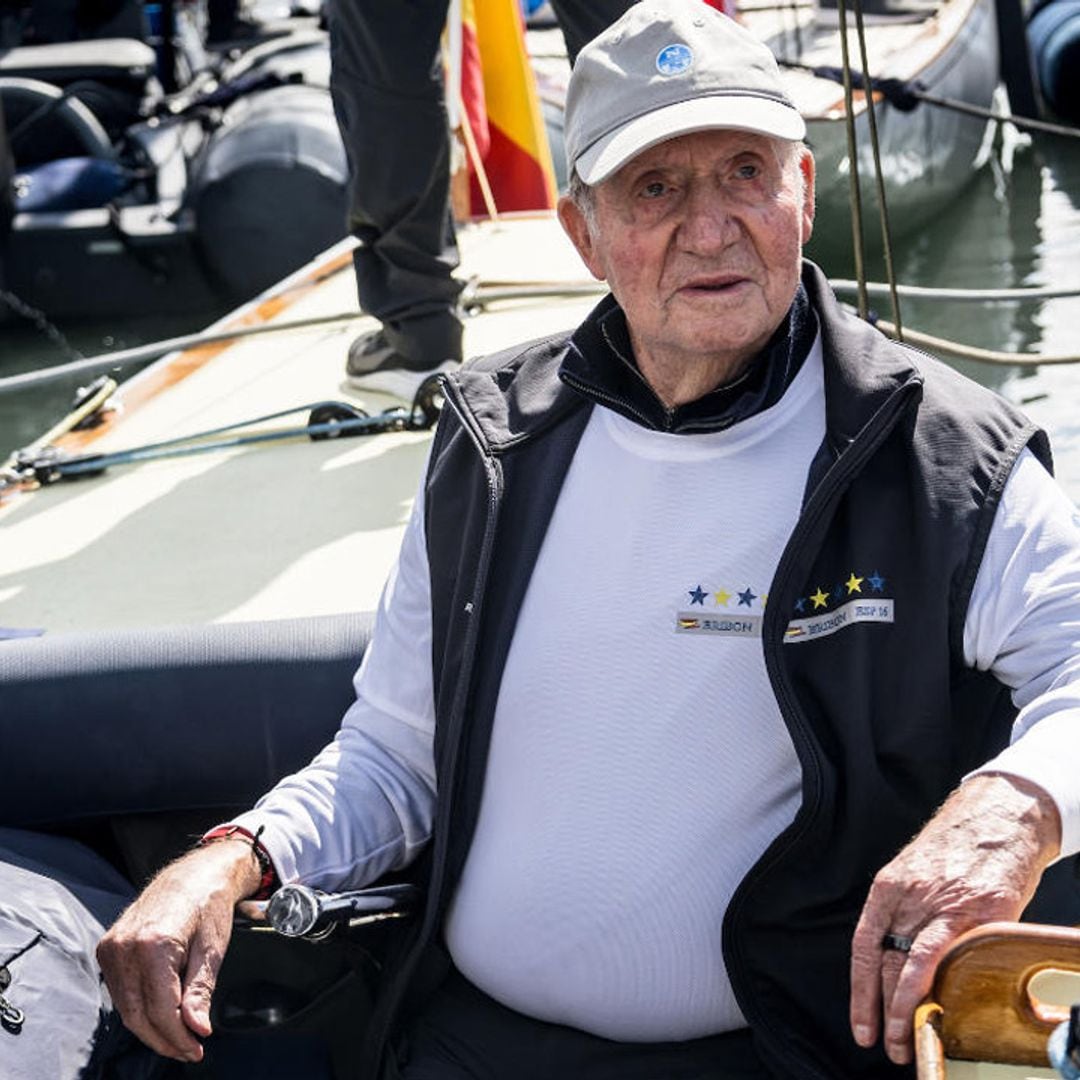 El rey Juan Carlos ya está de regreso en Galicia