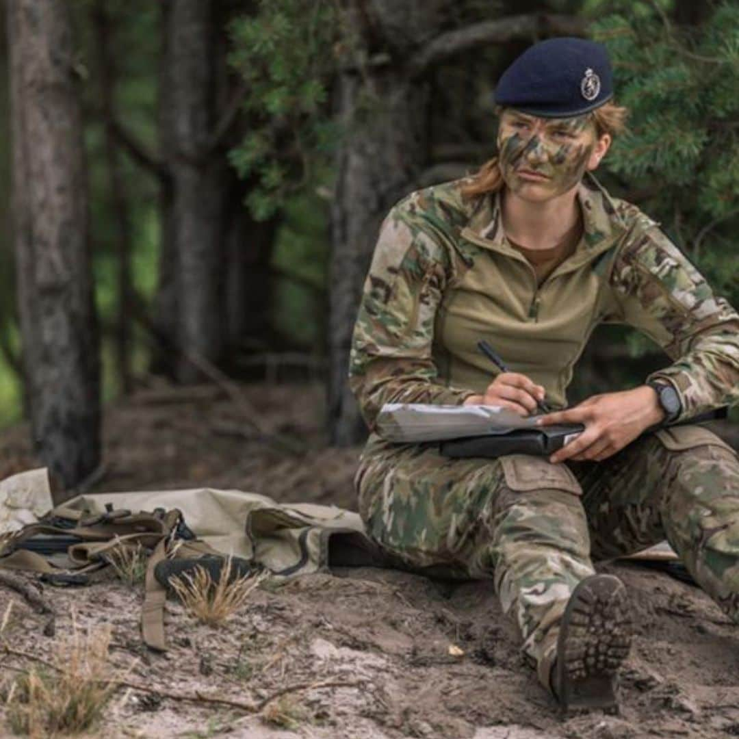 Esta es la formación militar de otras princesas de la edad de Leonor