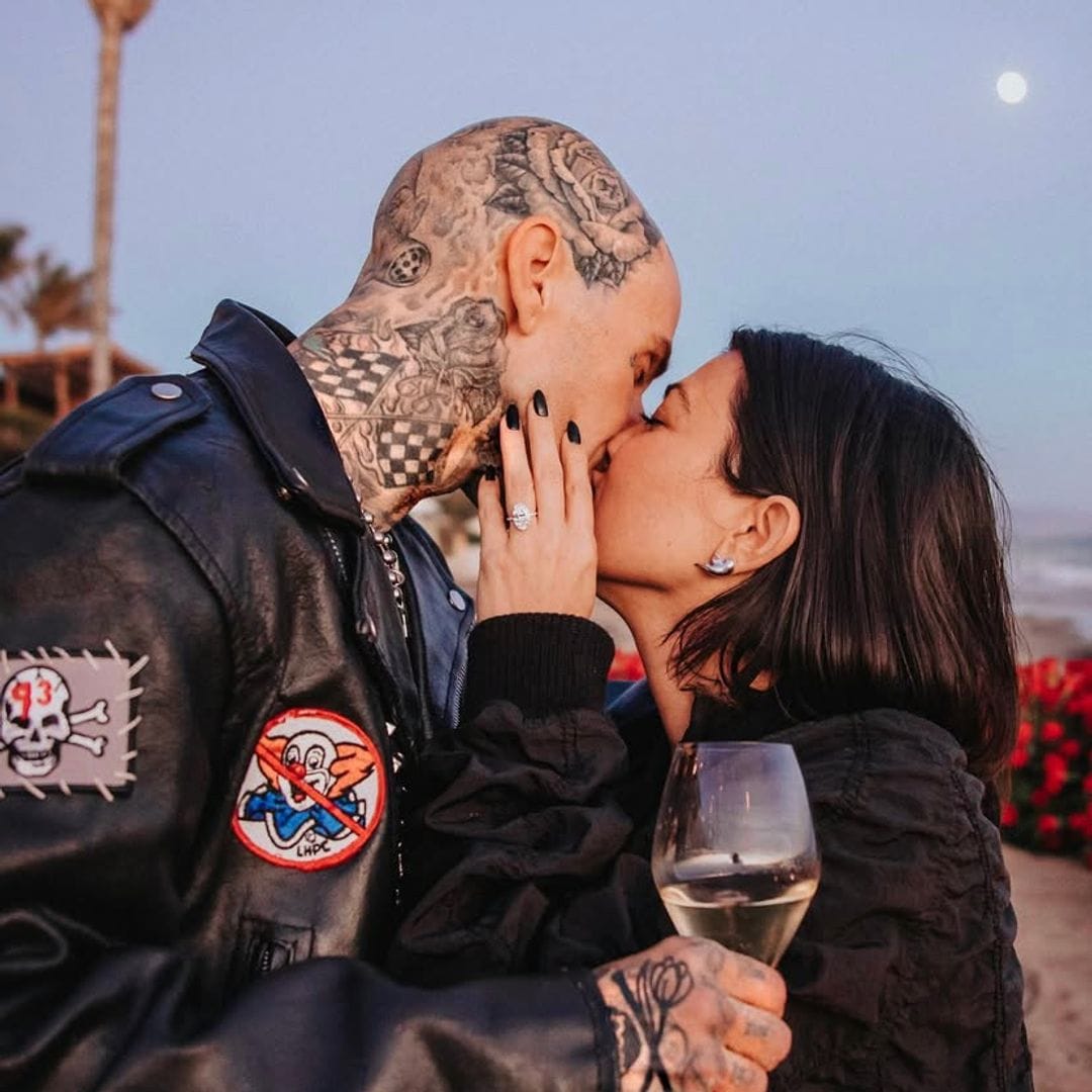 Kourtney Kardashian y Travis Barker