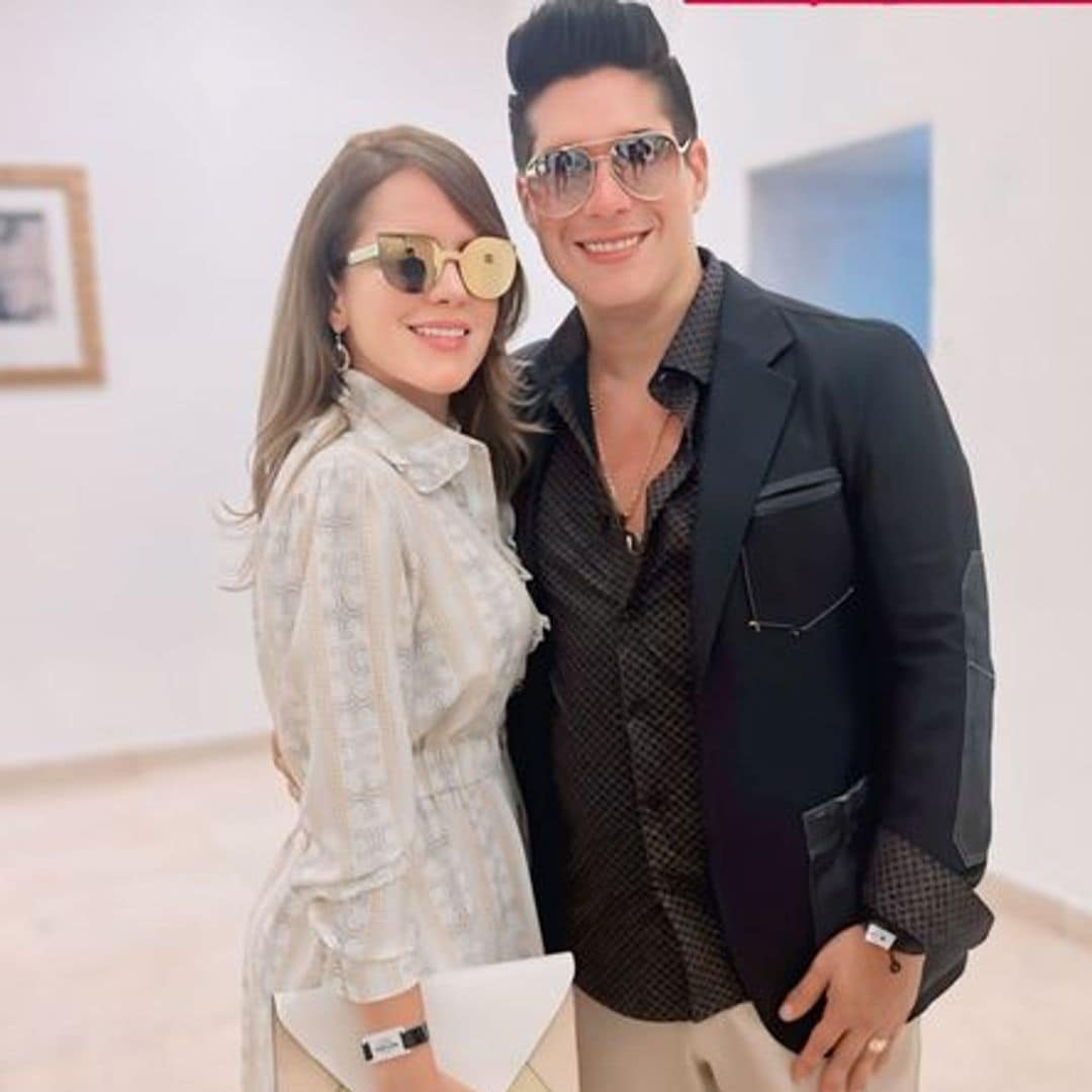 'Chyno' Miranda disfruta de Punta Cana junto a su novia Astrid Falcón