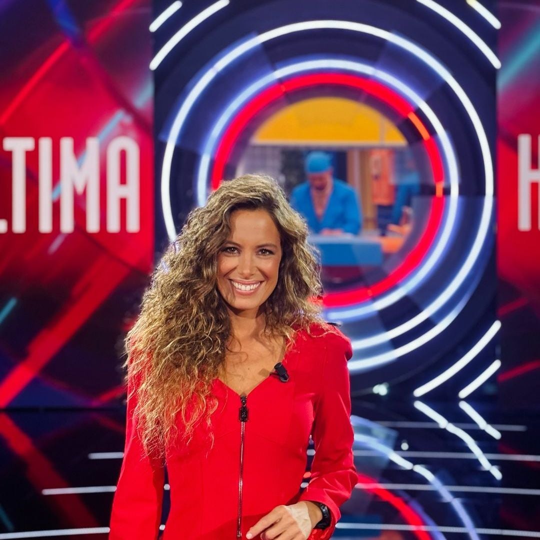 Laura Madrueño en el plató de "Gran Hermano: Última Hora"