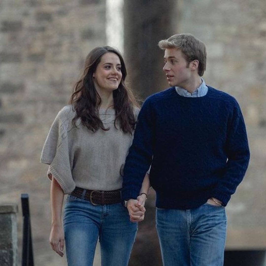 Primeras imágenes de la historia de amor del príncipe Guillermo y Kate Middleton en 'The Crown'