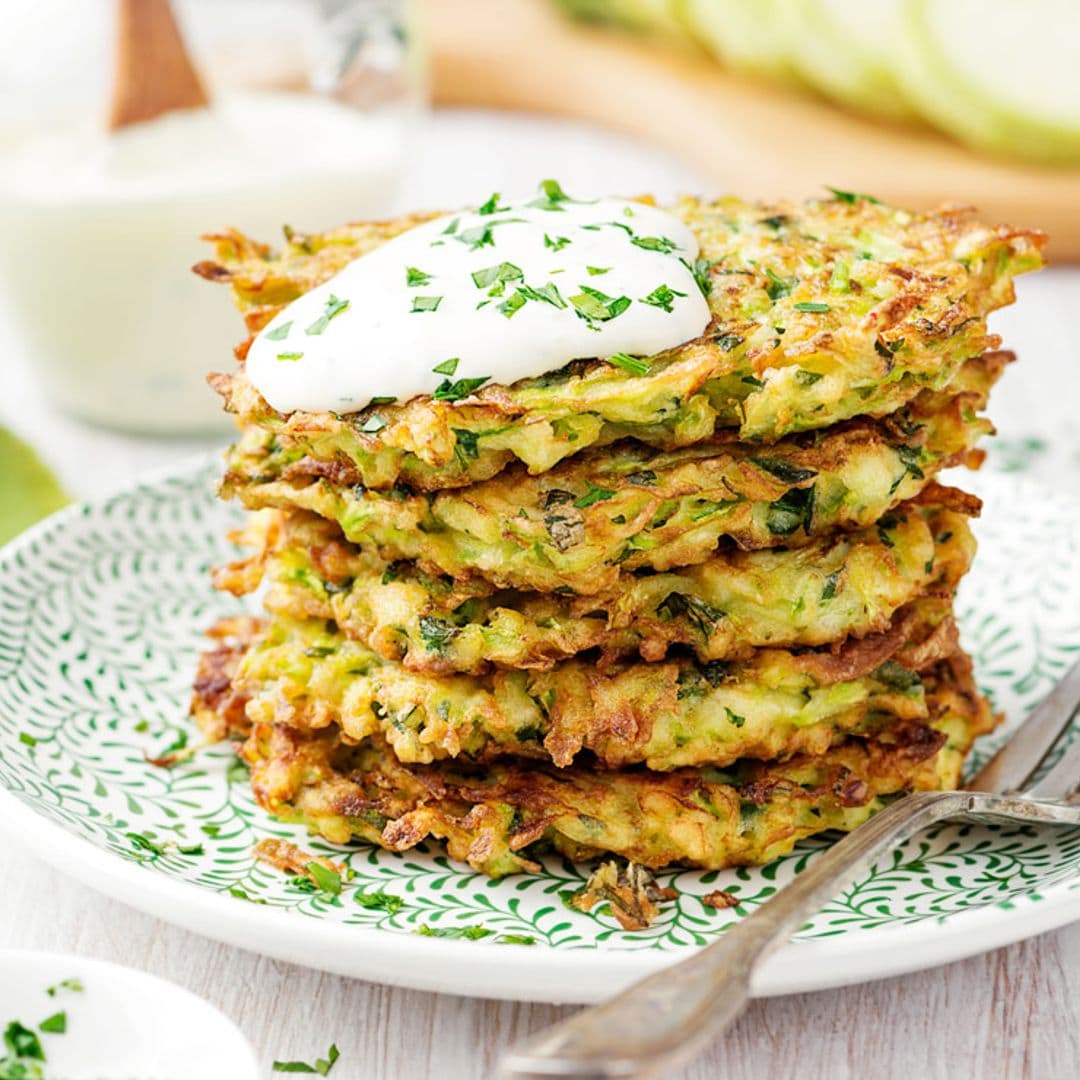 Tortitas de patata y calabacín