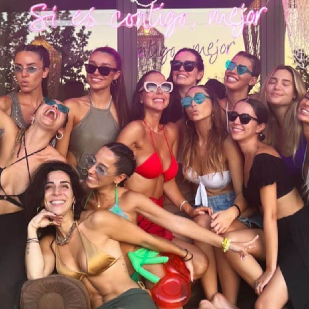 Paddy Noarbe celebra su primer cumpleaños casada con Marcos Llorente con una espectacular 'pool party'