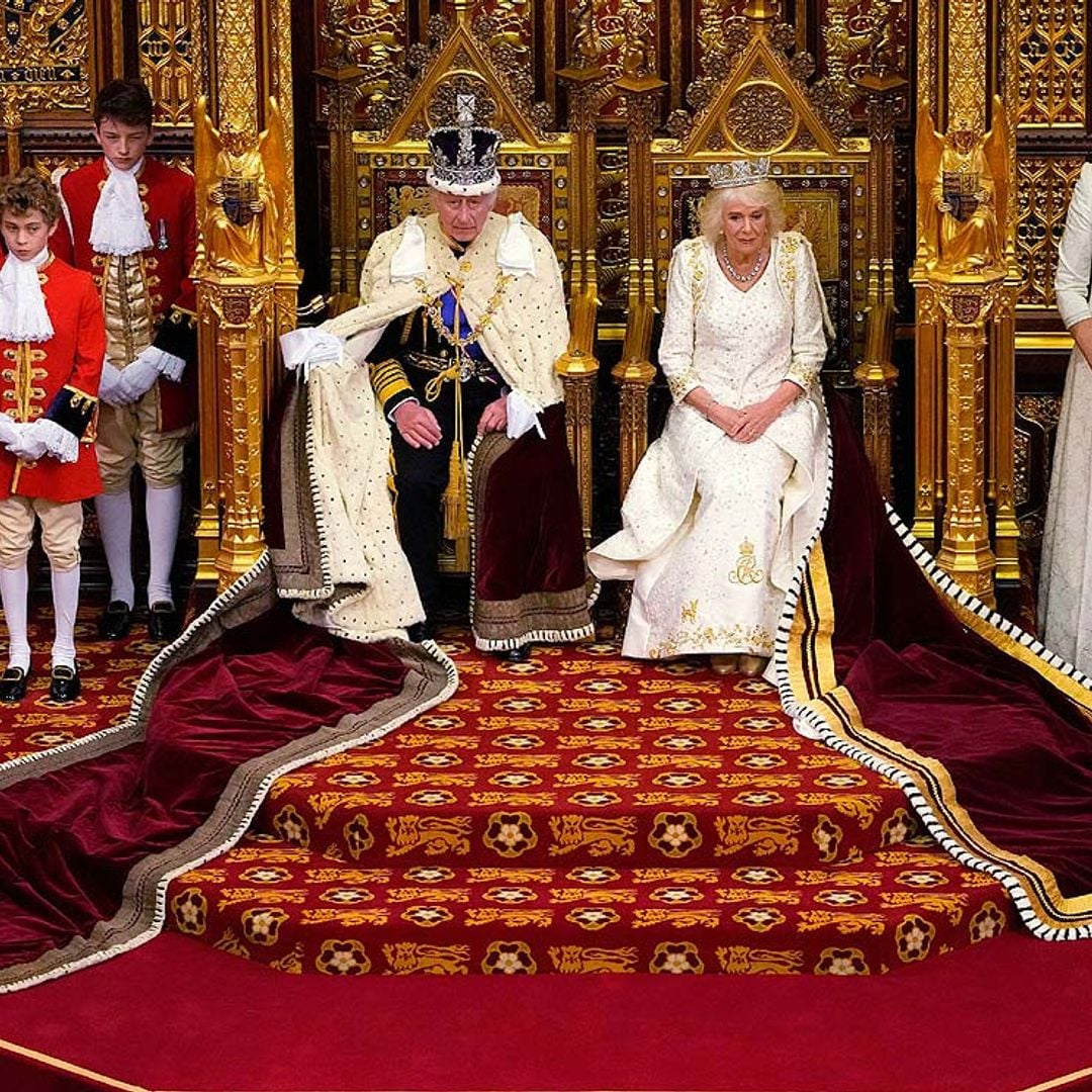 Carlos III preside por primera vez la apertura del Parlamento británico en un día histórico