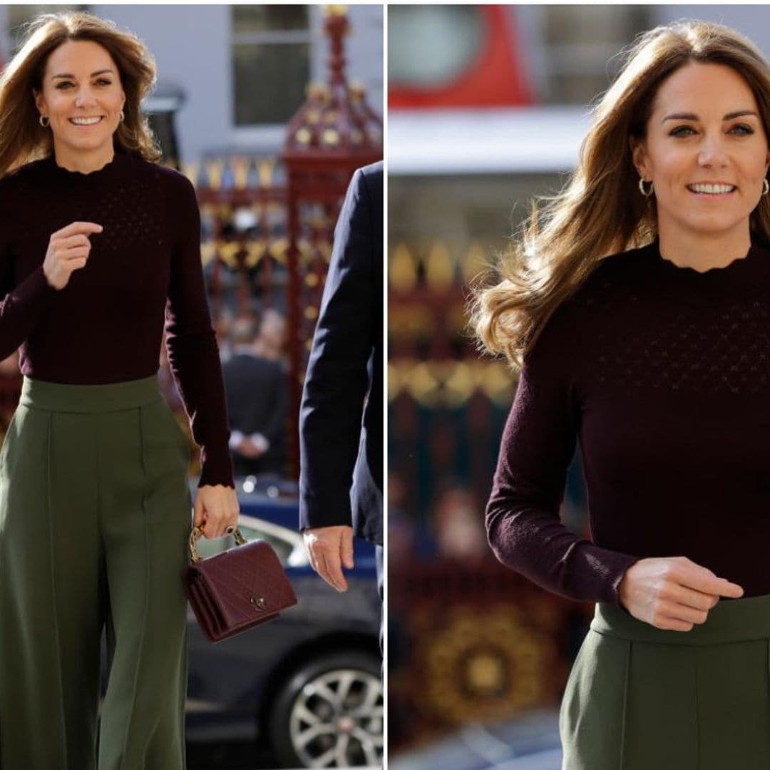 Replica el atuendo casual-chic ideal para el otoño de Kate Middleton por $170