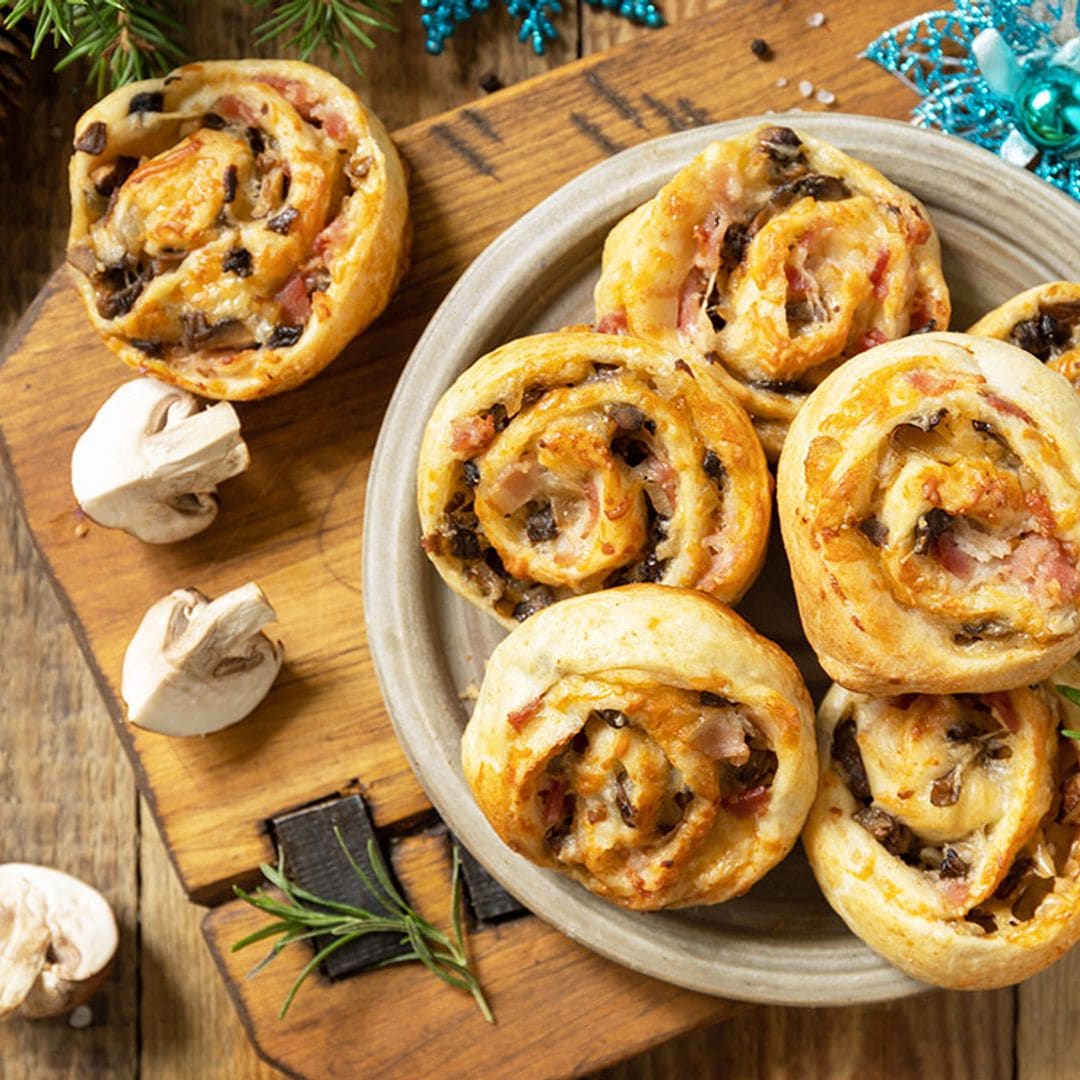 'Pizza rolls' navideños