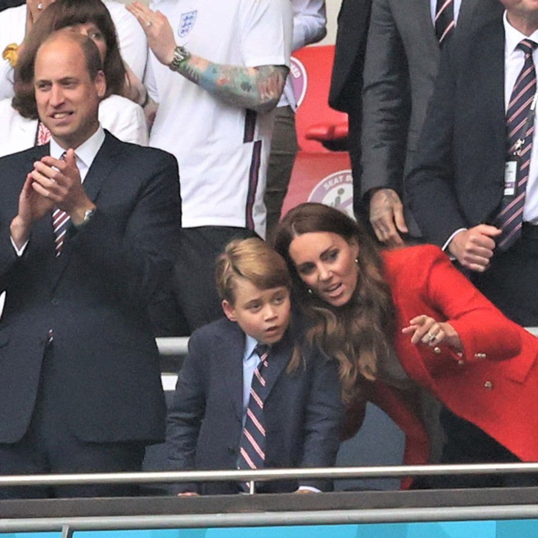 De George de Cambridge a los Beckham: estos son los mayores forofos de la Selección inglesa de fútbol