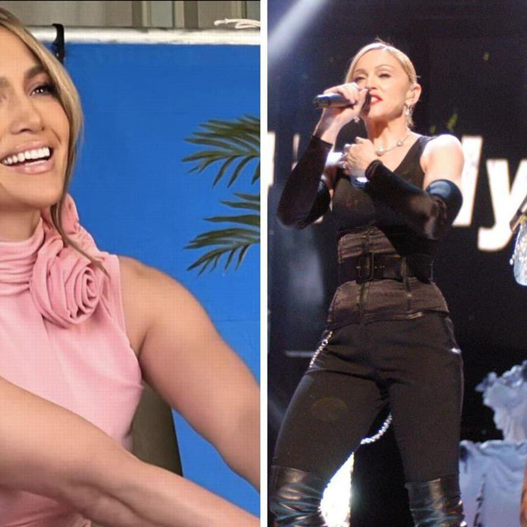 Jennifer Lopez revela que el beso de Madonna a Christina Aguilera era para ella