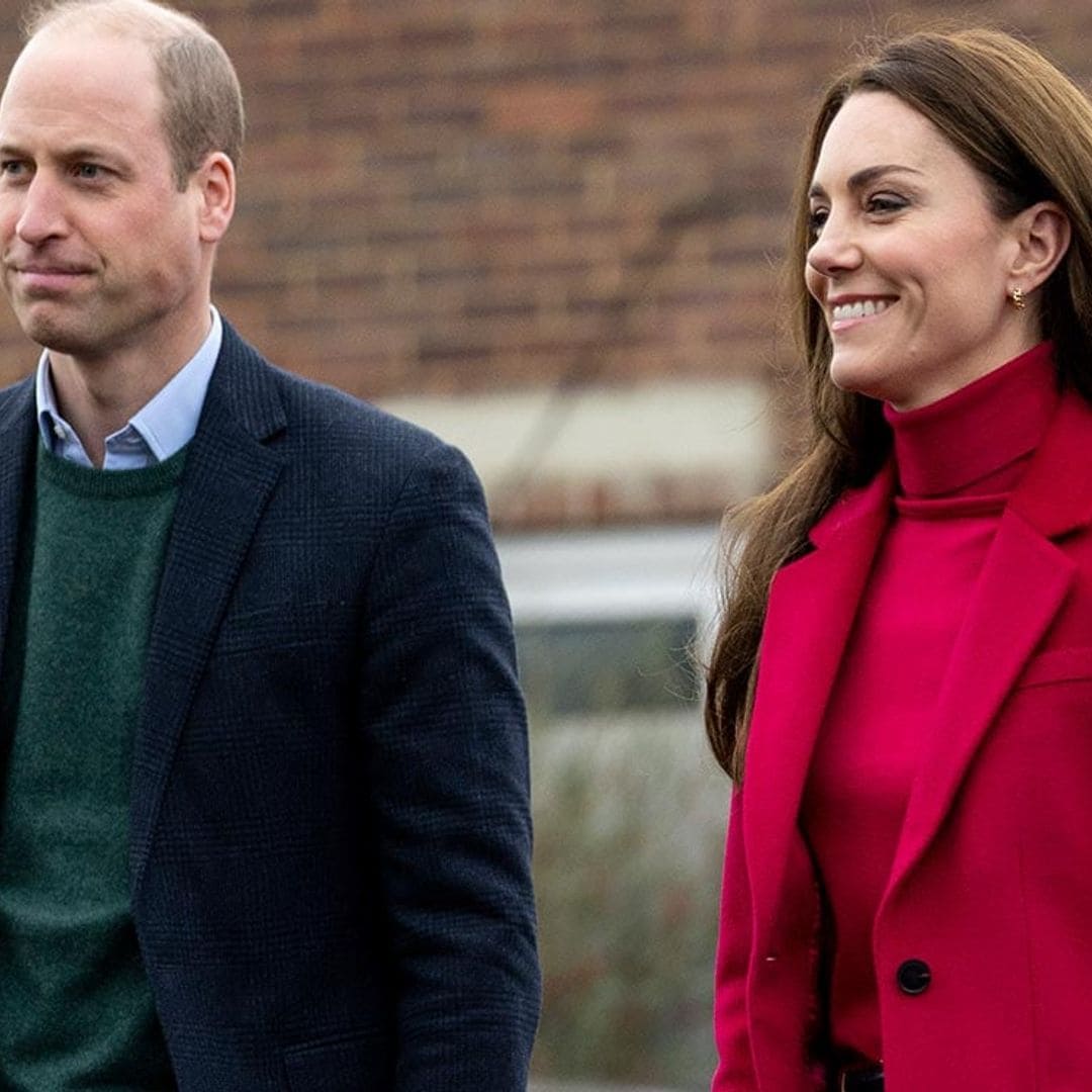 Miradas cómplices, bromas y un poco de competencia, en la aparición de William y Kate