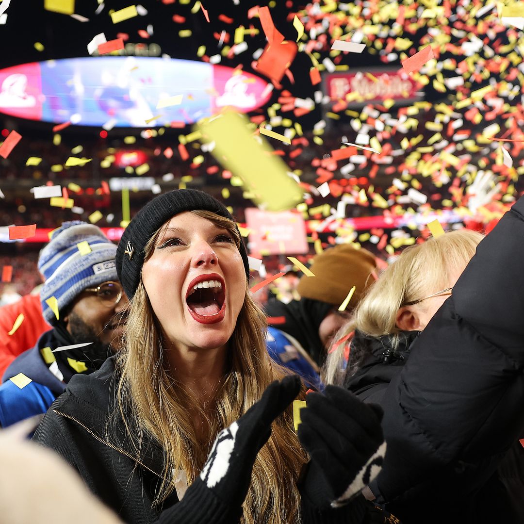 Taylor Swift no escondió su emoción tras el triunfo de los Kansas City