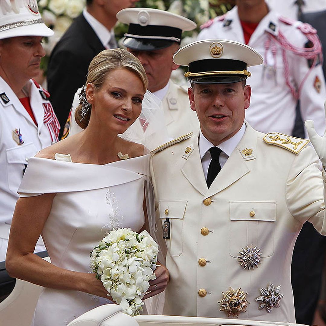 Una edición especial de sellos conmemora el décimo aniversario de boda de Alberto y Charlene de Mónaco