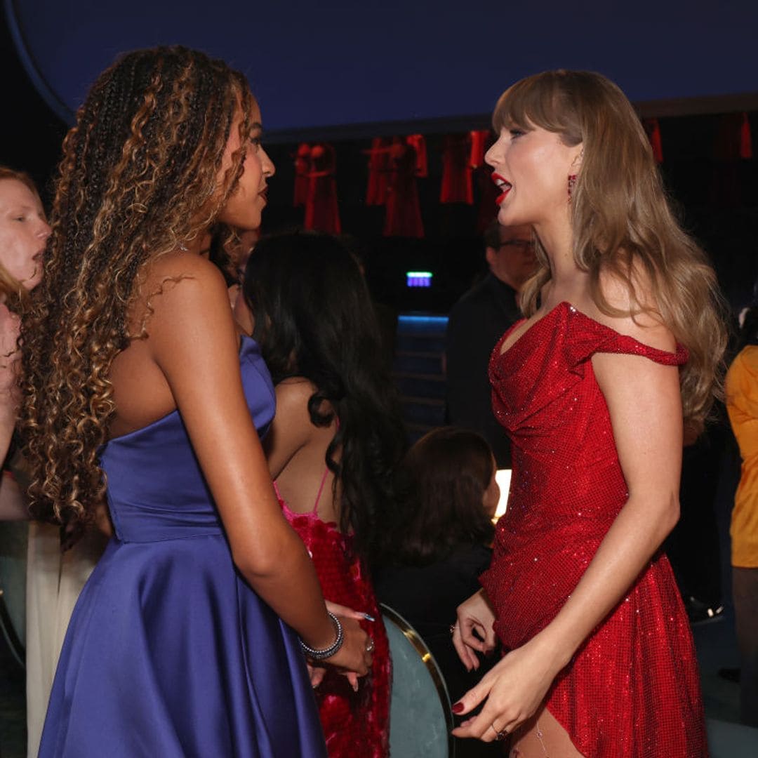 Taylor Swift y Blue Ivy Carter protagonizan un emotivo momento en los Grammy 2025