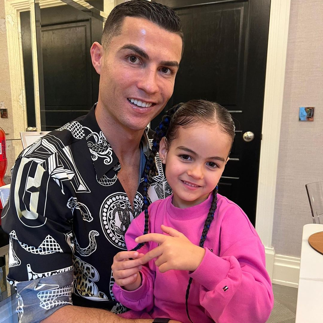 Alana provoca risas con la sincera confesión que le hizo a su padre, Cristiano Ronaldo