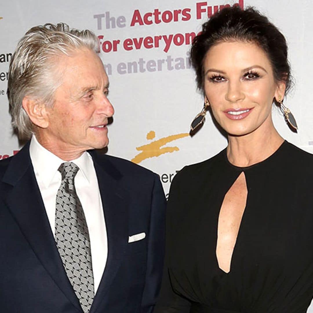 La bonita felicitación de Catherine Zeta-Jones a Michael Douglas en su 17º aniversario de boda