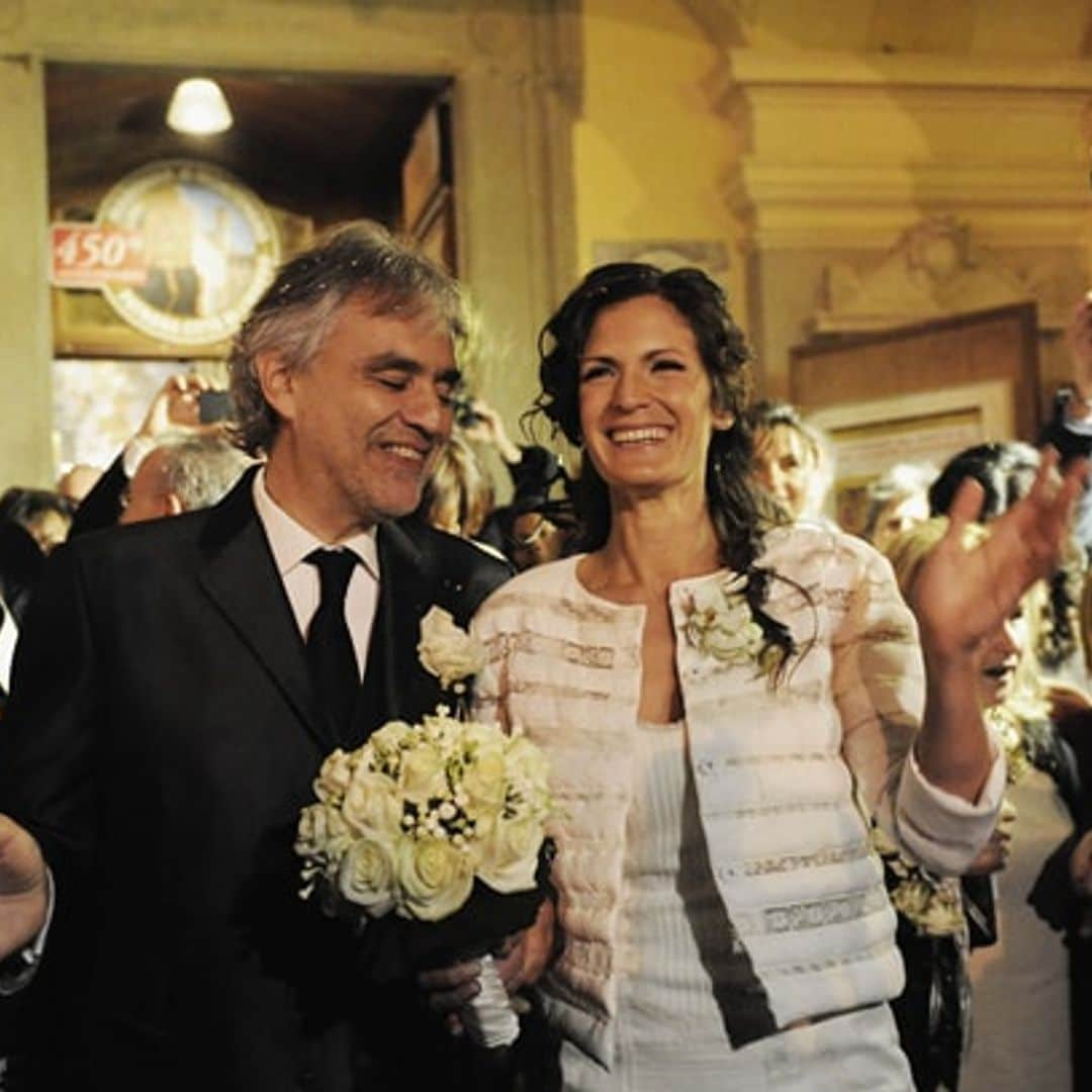 Andrea Bocelli se casa con su novia, Verónica Berti, tras 12 años de noviazgo