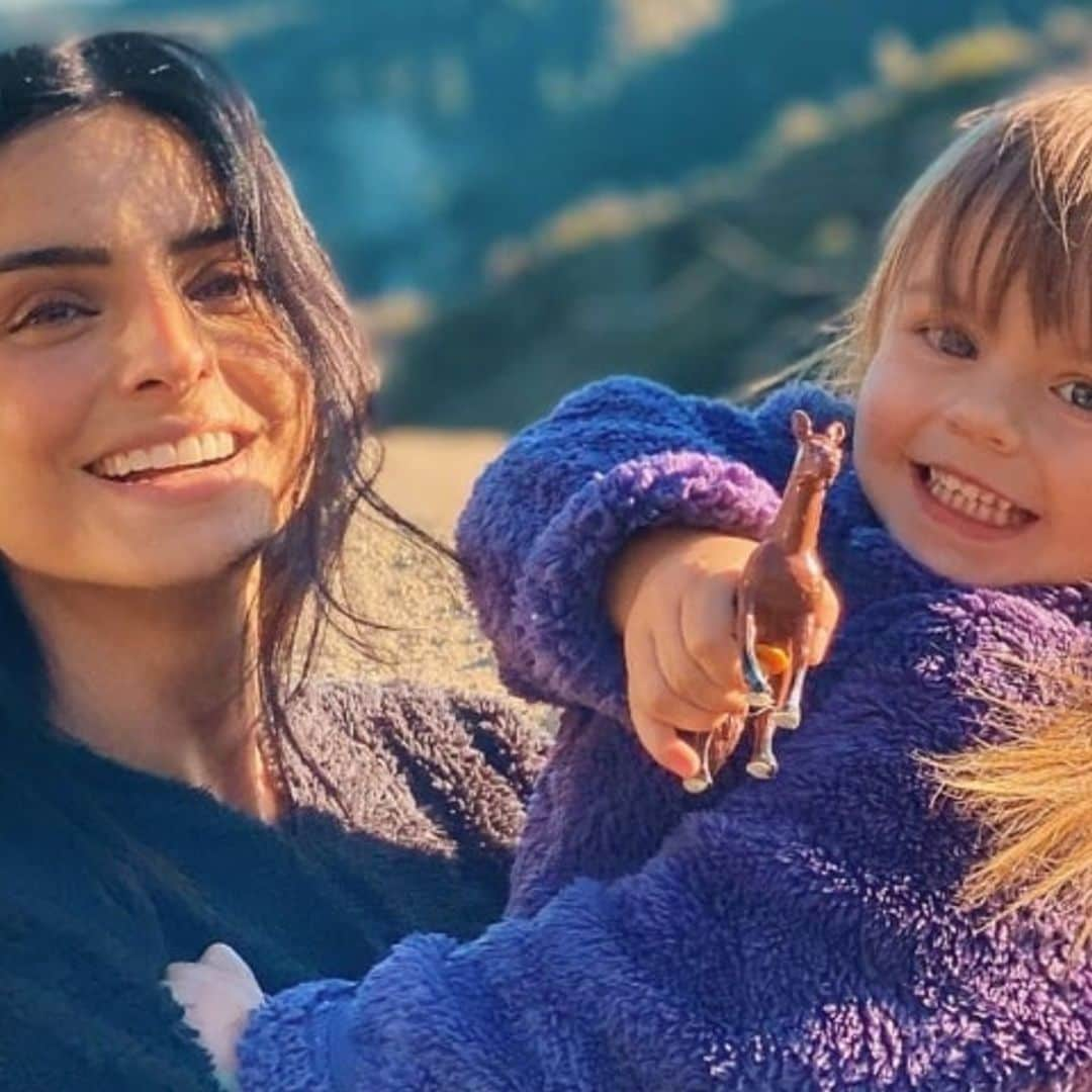 ¡Para derretirse! Kailani, la hija de Aislinn Derbez, toma sus primeras clases de equitación