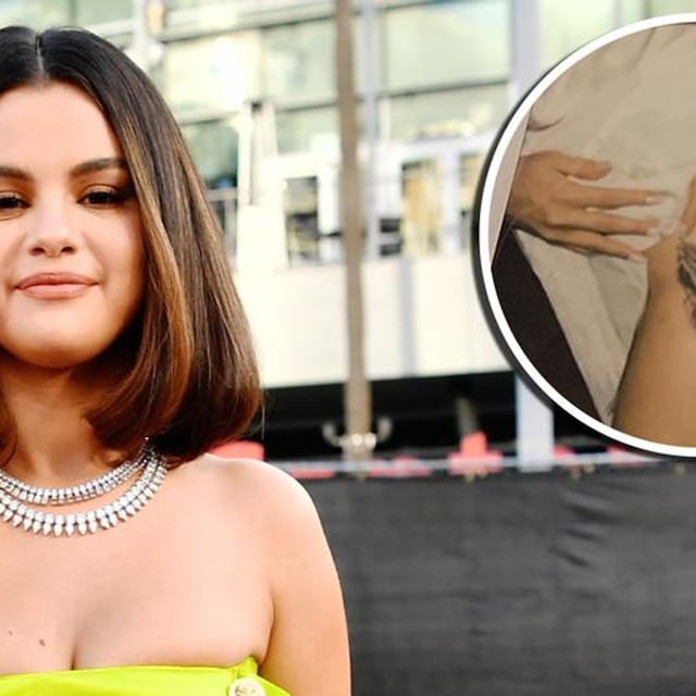 selena gomez tatuaje