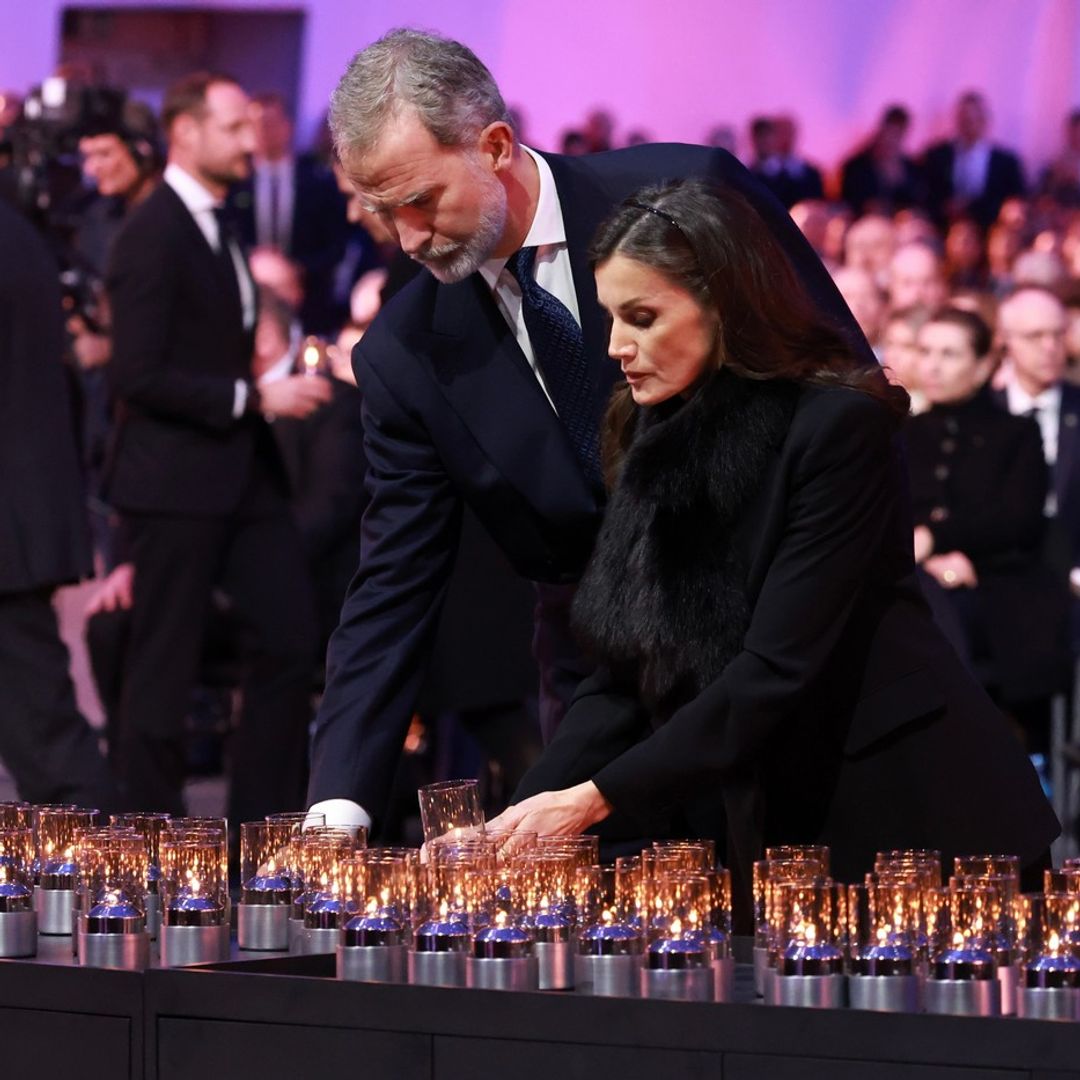 Los Reyes honran la memoria de las víctimas de Auschwitz en el 80º aniversario de la liberación