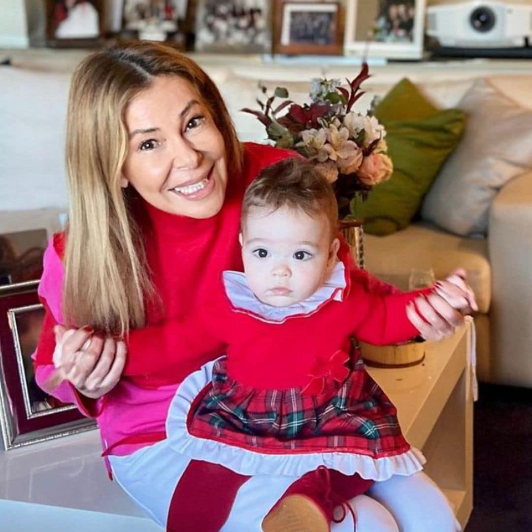 Ana Obregón celebra el 10º cumplemés de su hija Anita un día antes de dar el pregón en las fiestas de Alcobendas