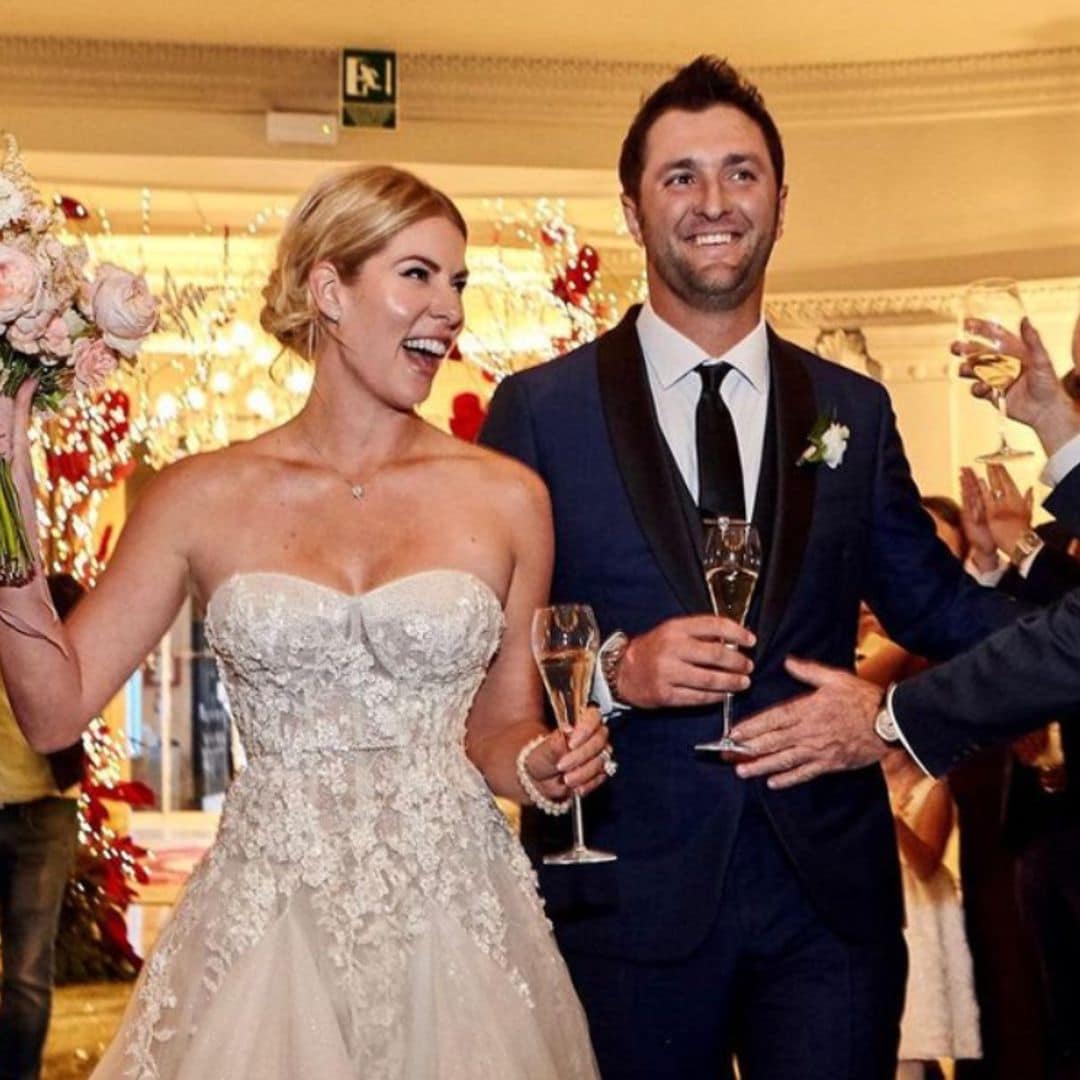 La historia de amor de Jon Rahm y su mujer que recuerda al guión de una película romántica americana