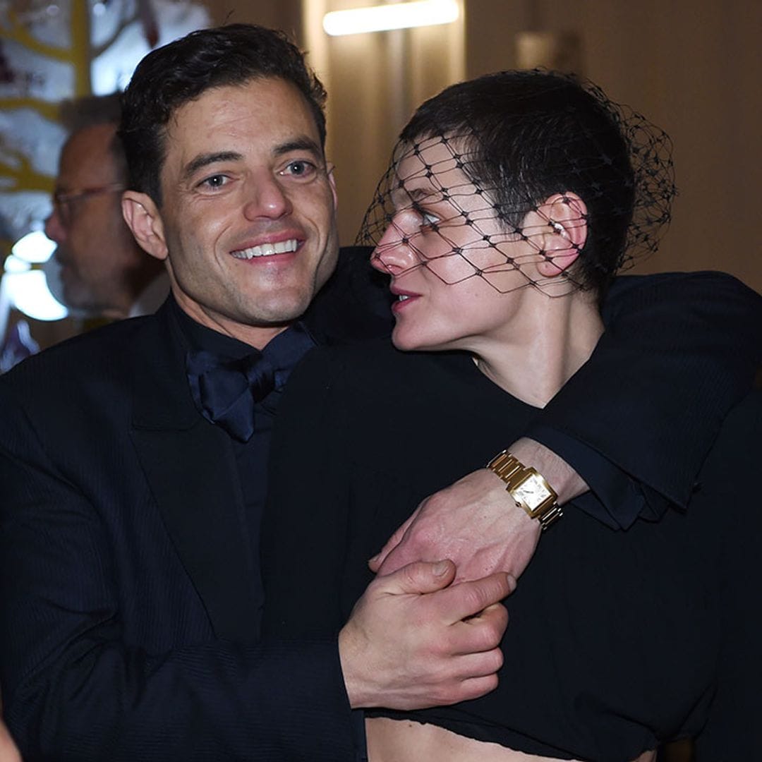 La historia de amor de Rami Malek y Emma Corrin, la pareja más enamorada de los BAFTA