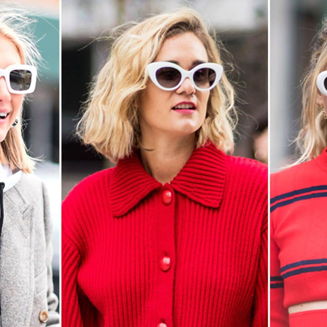 'Trend Alert': Esta primavera necesitas unas gafas blancas, lo dicen las 'fashion insiders'