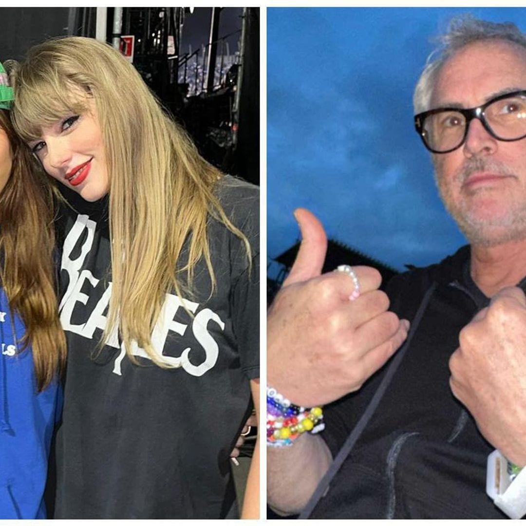 Alfonso Cuarón y su hija Tess Bu disfrutan del concierto de Taylor Swift