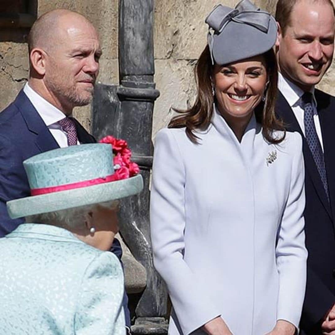 Por qué Kate Middleton y Zara Tindall hacen reverencias diferentes a la Reina Isabel