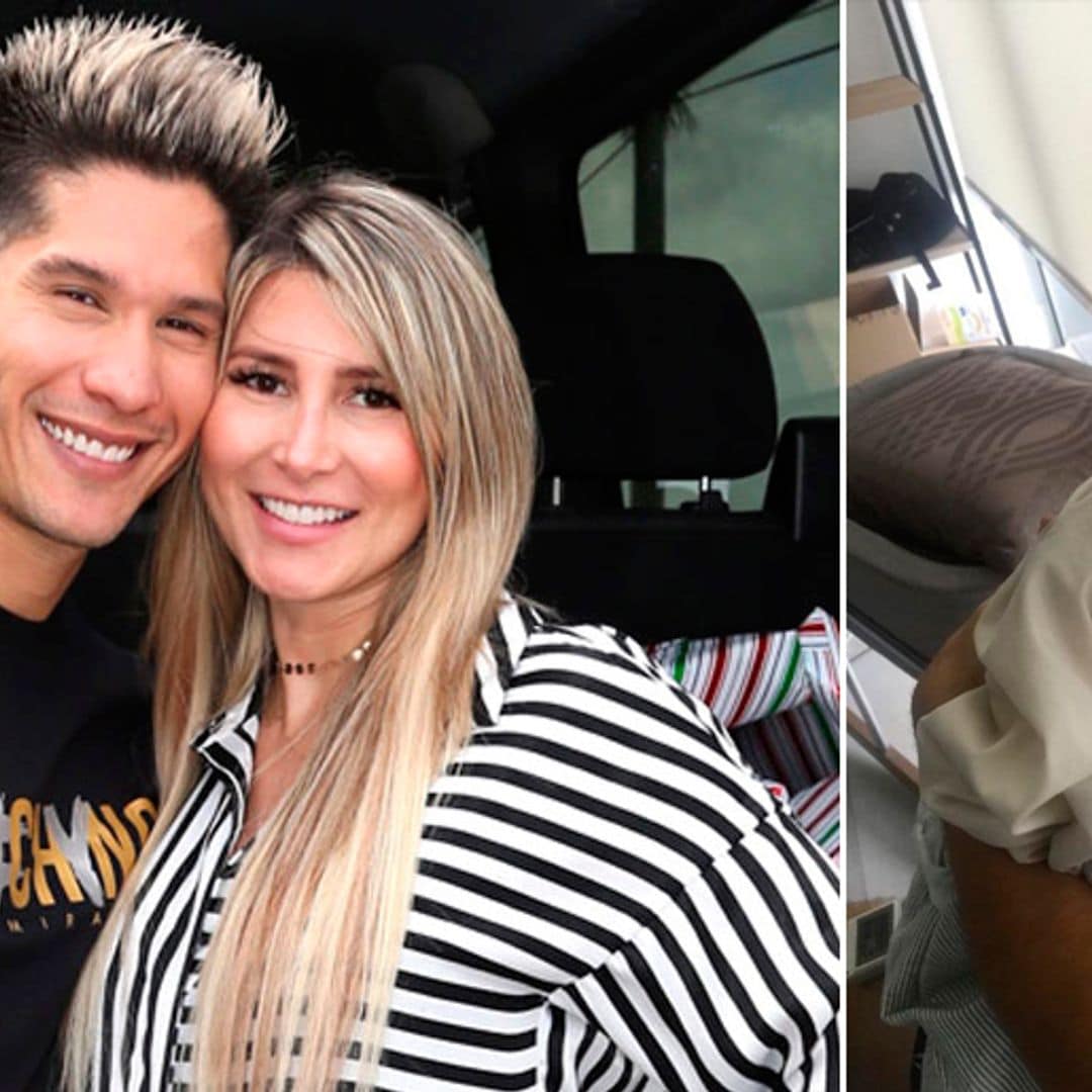 Chyno Miranda y su esposa Tashie comparten la ternura de los momentos antes de convertirse en papás